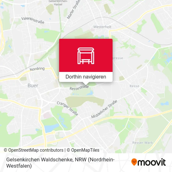 Gelsenkirchen Waldschenke Karte