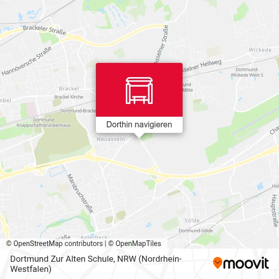 Dortmund Zur Alten Schule Karte
