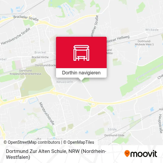 Dortmund Zur Alten Schule Karte