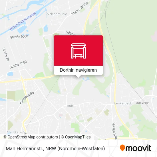 Marl Hermannstr. Karte