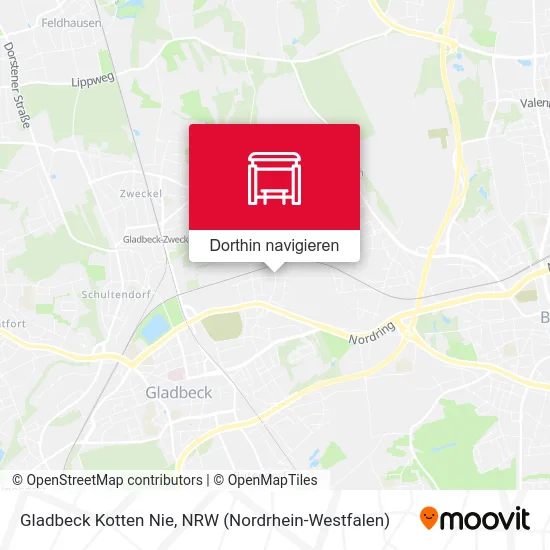 Gladbeck Kotten Nie Karte