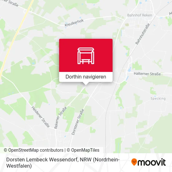 Dorsten Lembeck Wessendorf Karte