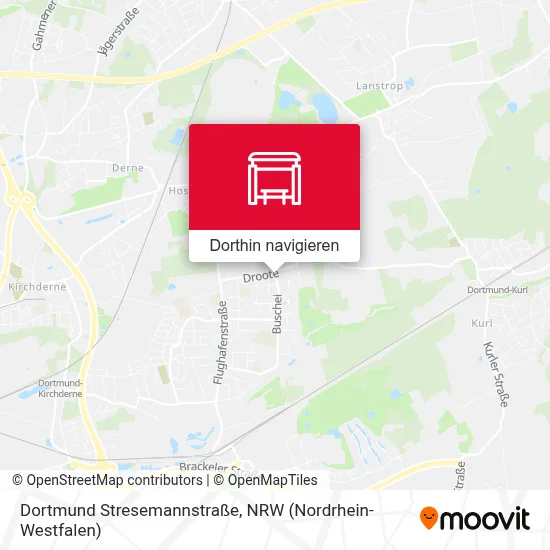 Dortmund Stresemannstraße Karte