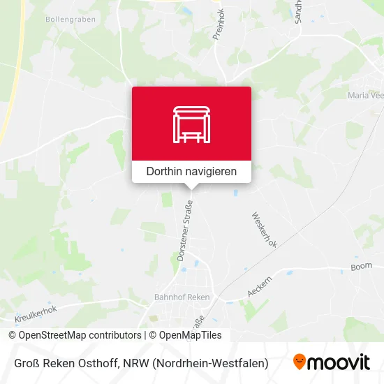 Groß Reken Osthoff Karte