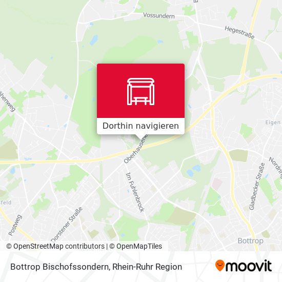 Bottrop Bischofssondern Karte