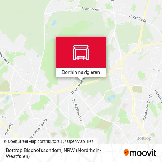Bottrop Bischofssondern Karte