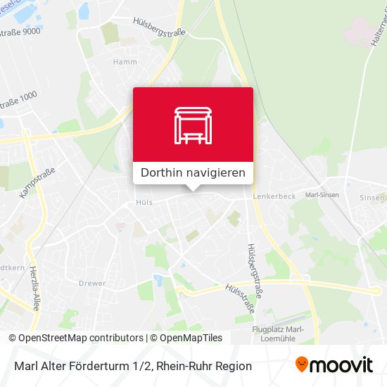 Marl Alter Förderturm 1/2 Karte