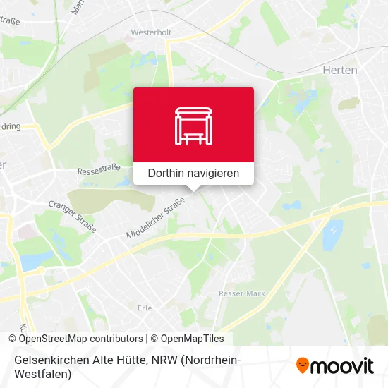 Gelsenkirchen Alte Hütte Karte