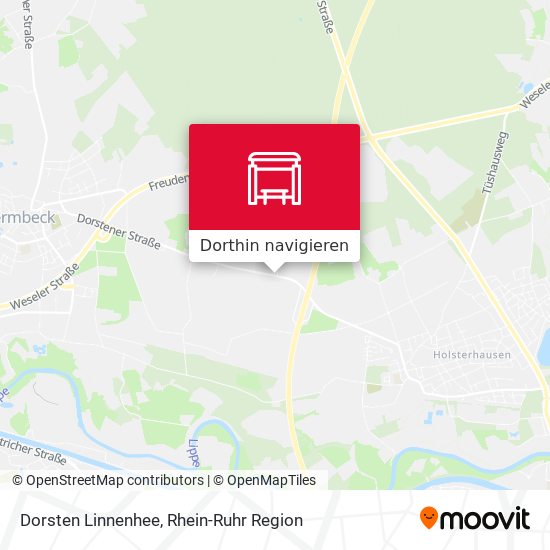 Dorsten Linnenhee Karte