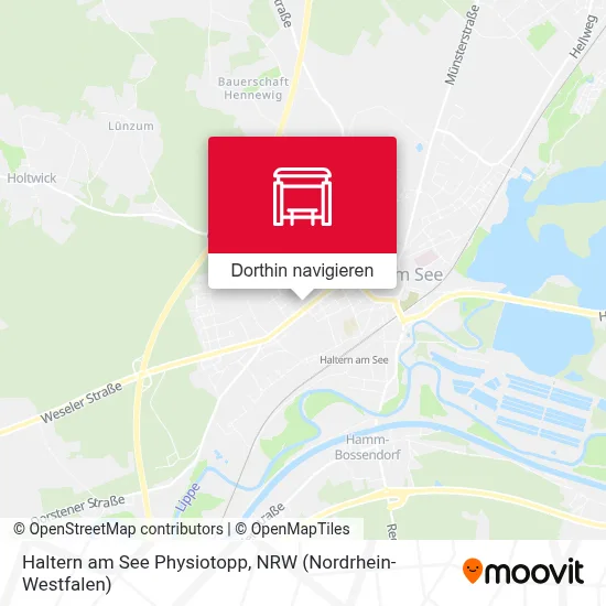 Haltern am See Physiotopp Karte