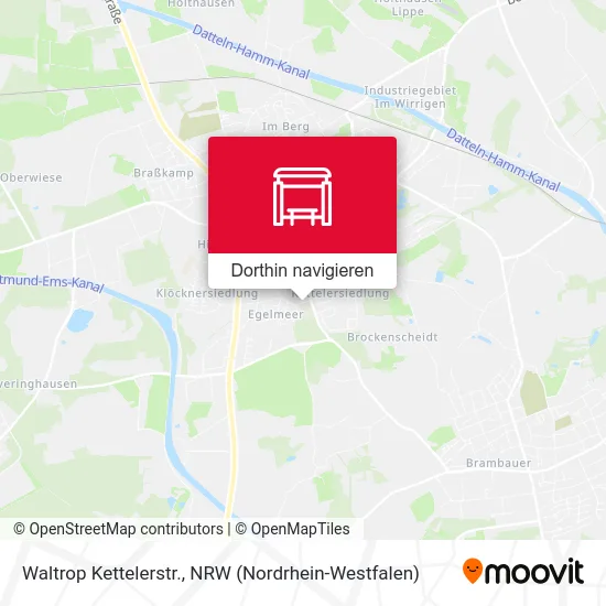 Waltrop Kettelerstr. Karte