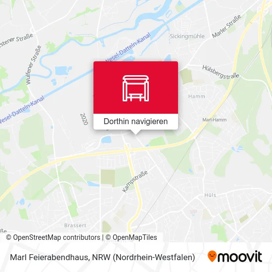 Marl Feierabendhaus Karte