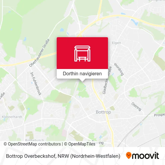 Bottrop Overbeckshof Karte