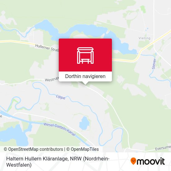 Haltern Hullern Kläranlage Karte
