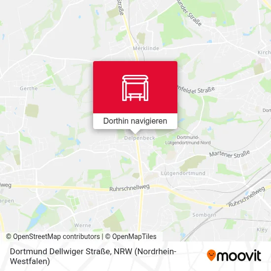 Dortmund Dellwiger Straße Karte