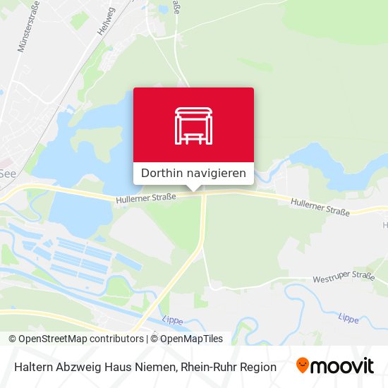 Haltern Abzweig Haus Niemen Karte