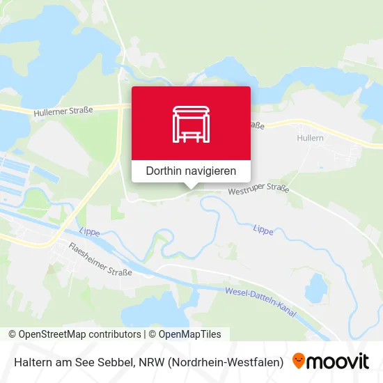 Haltern am See Sebbel Karte