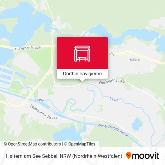 Haltern am See Sebbel Karte