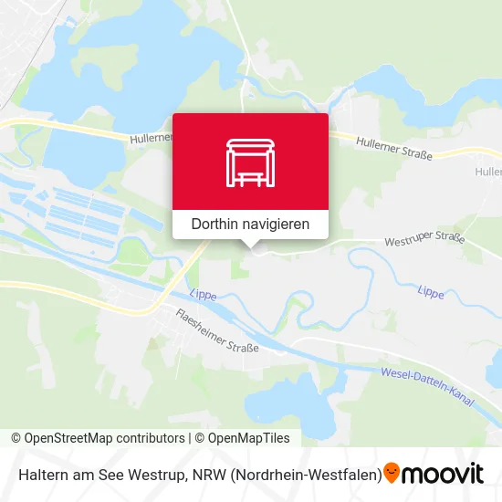 Haltern am See Westrup Karte