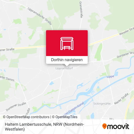 Haltern Lambertusschule Karte