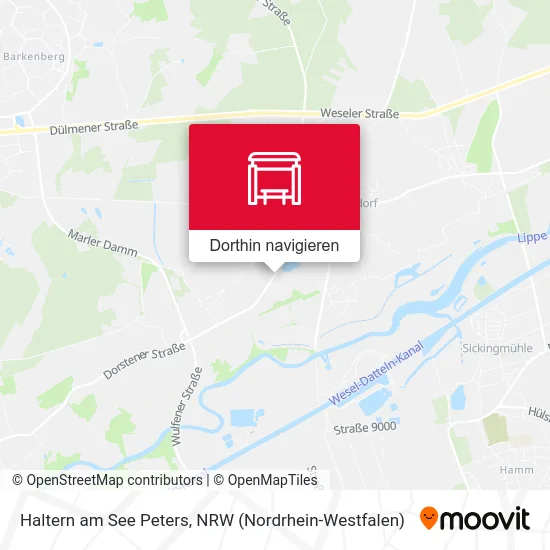 Haltern am See Peters Karte