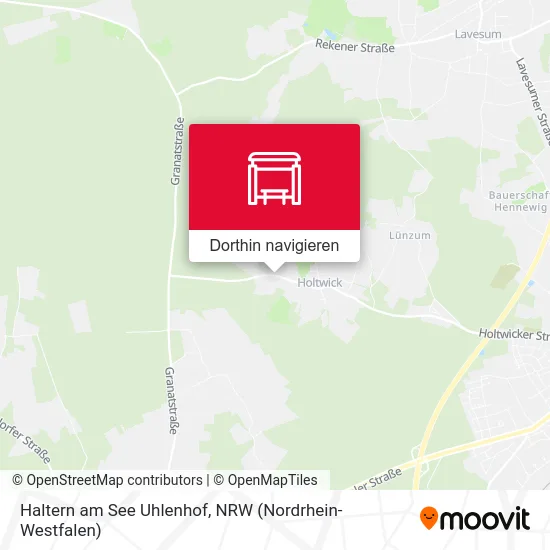 Haltern am See Uhlenhof Karte
