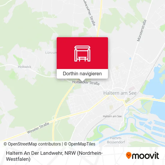 Haltern  An Der Landwehr Karte