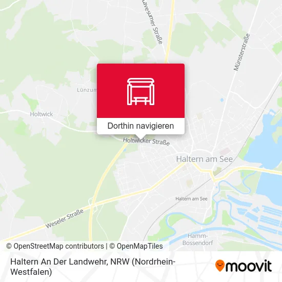 Haltern  An Der Landwehr Karte
