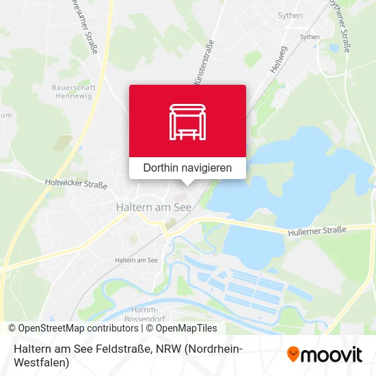 Haltern am See Feldstraße Karte