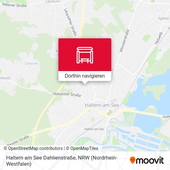 Haltern am See Dahlienstraße Karte