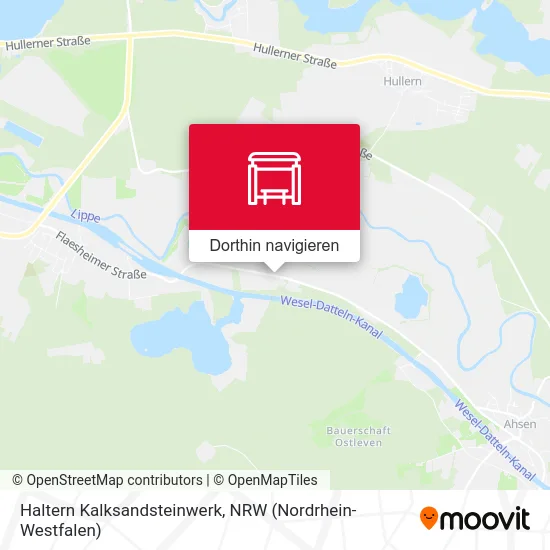 Haltern Kalksandsteinwerk Karte