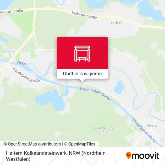 Haltern Kalksandsteinwerk Karte