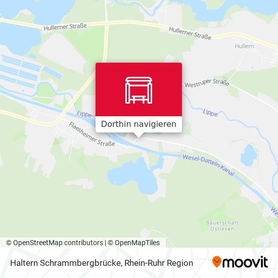 Haltern Schrammbergbrücke Karte