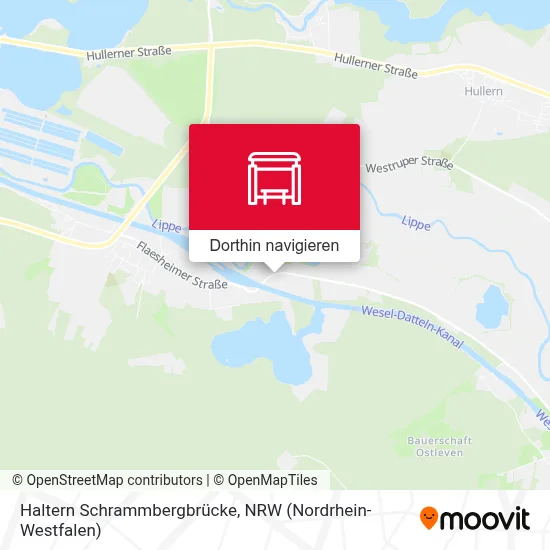 Haltern Schrammbergbrücke Karte