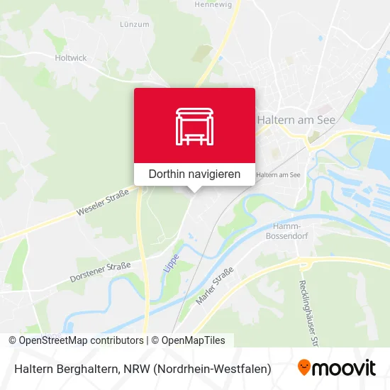 Haltern Berghaltern Karte