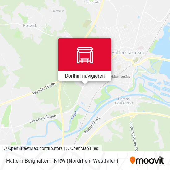 Haltern Berghaltern Karte