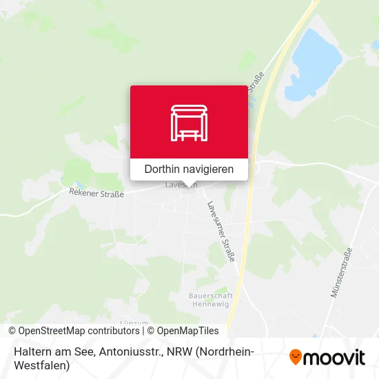 Haltern am See, Antoniusstr. Karte