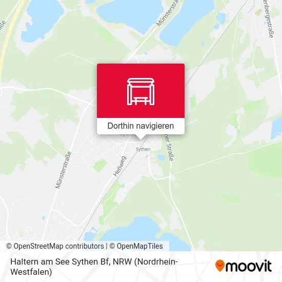 Haltern am See Sythen Bf Karte
