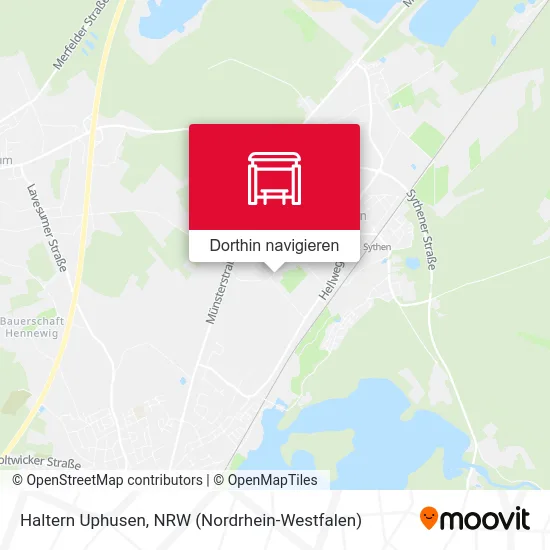 Haltern Uphusen Karte