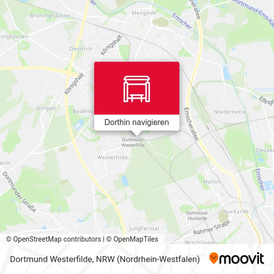 Dortmund Westerfilde Karte