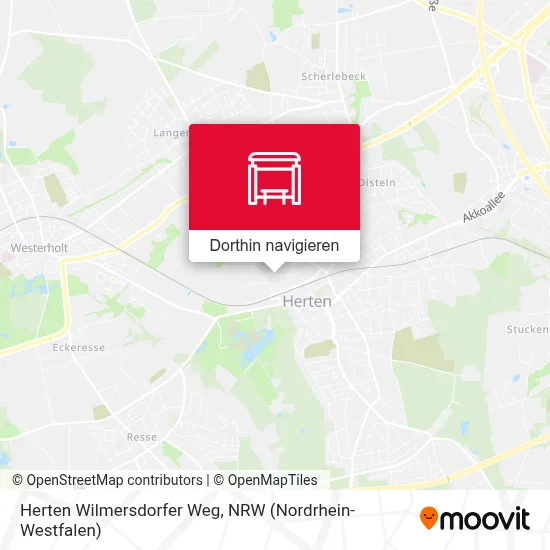 Herten Wilmersdorfer Weg Karte