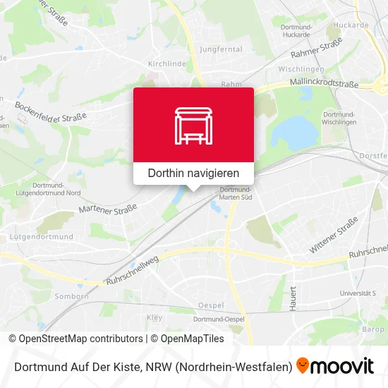 Dortmund Auf Der Kiste Karte