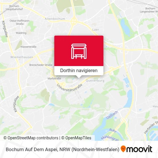 Bochum Auf Dem Aspei Karte