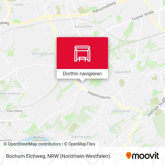 Bochum Elchweg Karte