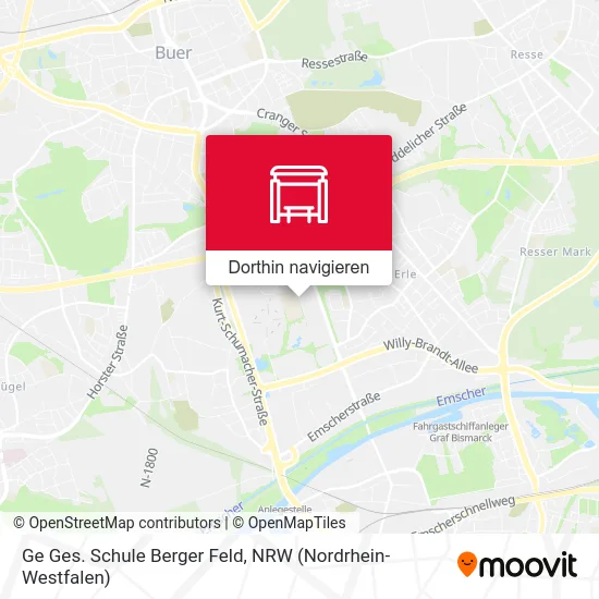 Ge Ges. Schule Berger Feld Karte