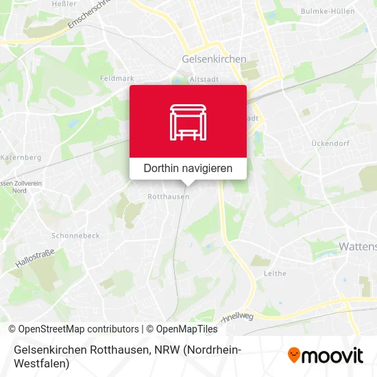 Gelsenkirchen Rotthausen Karte