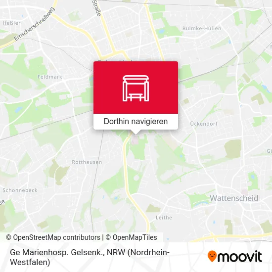 Ge Marienhosp. Gelsenk. Karte