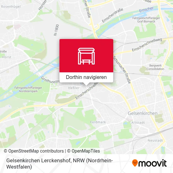 Gelsenkirchen Lerckenshof Karte