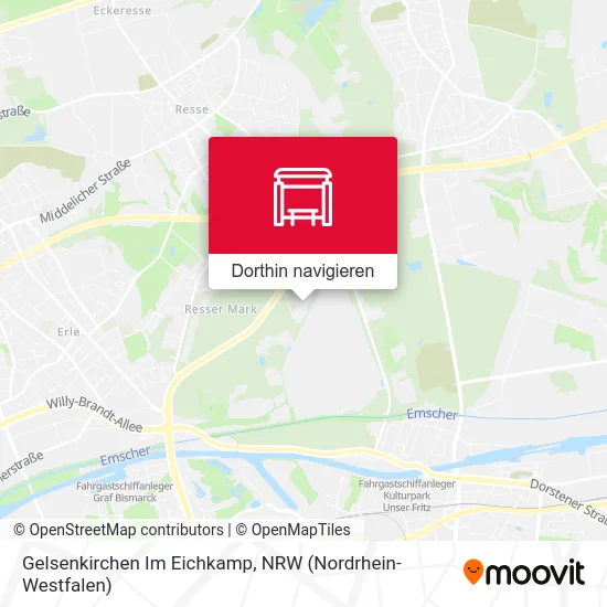 Gelsenkirchen Im Eichkamp Karte