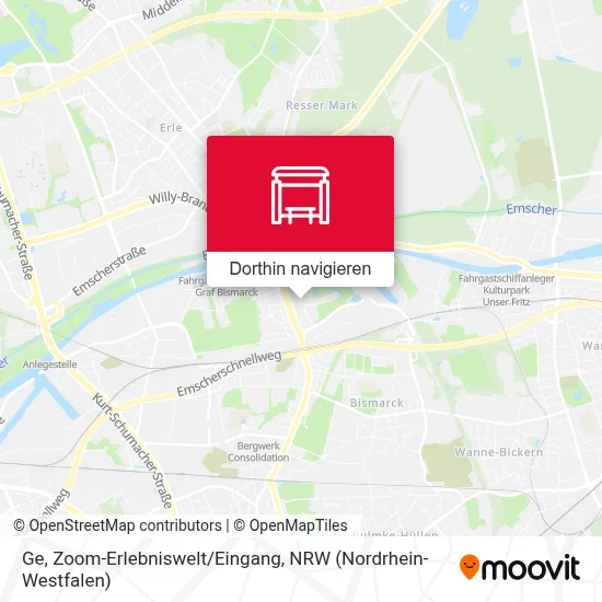 Ge, Zoom-Erlebniswelt/Eingang Karte